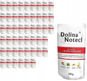DOLINA NOTECI Karma pas - WOŁOWINA 50x150g ZESTAW