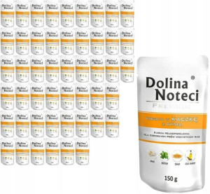DOLINA NOTECI Karma dla psa KACZKA z Dynią 50x150g
