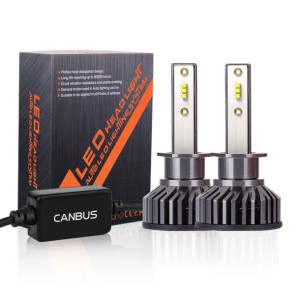 Mini Żarówki Led H1 Zes 20000lm 6000k Canbus 100w Mocne
