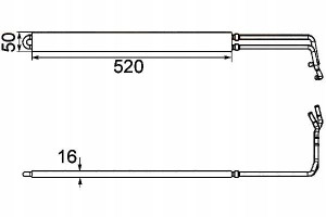 Hella 8mo 376 754-291 Chłodnica Chlodnica Oleju