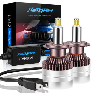 Żarówki H7 Led Xstorm Bardzo Mocne 3d 360° 25000lm Canbus