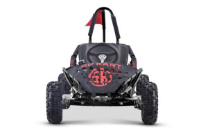 Gokart Fast Dragon na akumulator Czarny 30km/h + Silnik 1000W +