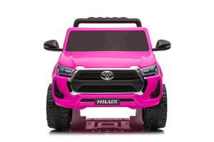 Toyota Hilux na akumulator dla dzieci Różowy + Napęd 4x4 + Pilot