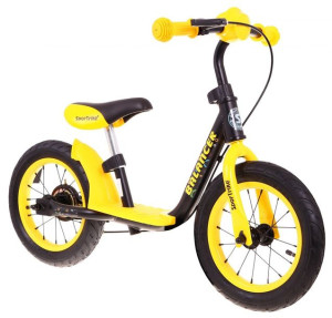 Rowerek biegowy SporTrike Balancer dla dzieci Żółty Pierwszy rowerek
