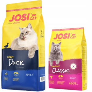 JOSERA JosiCat Ente&Fisch 10kg GRATIS dla kota