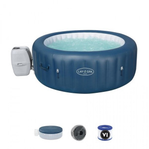 Milan Lay-Z-Spa AirJet Plus Jacuzzi domowe BESTWAY 6-osobowe + Pompa Filtr