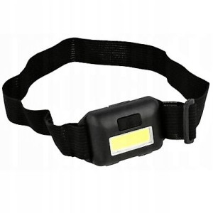 Latarka czołowa LED COB 1W 110 lm