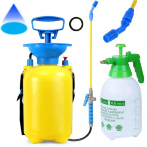 Opryskiwacz 5L + zestaw akcesoriów + Opryskiwacz ciśnieniowy ręczny 2L
