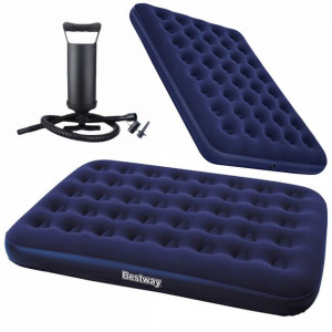 Materac dwuosobowy Bestway 191x137x22cm z pompką