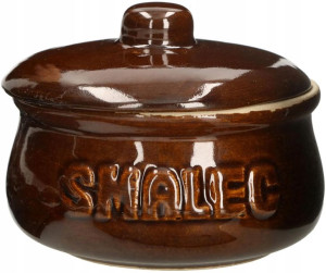 Garnek Beczka Na Smalec Ceramiczny Kamionkowy 0,3l