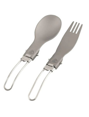 Zestaw Robens FOLDING ALLOY CUTLERY SET