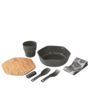 Lekki zestaw turystyczny Robens naczynia LEAF MEAL KIT anthracite