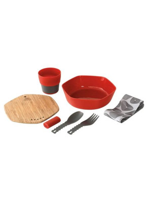 Lekki zestaw turystyczny Robens naczynia LEAF MEAL KIT fire