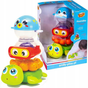 Zabawka do kąpieli Wesoła piramidka Smily Play
