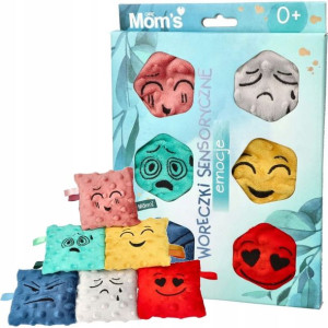 Woreczki sensoryczne Emocje 6 szt. Mom's Care