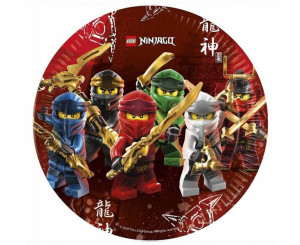 Talerzyki papierowe Lego Ninjago 8szt. Godan