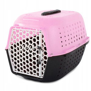 Transporter Dla Psa Kota Królika - Rozmiar 48cm X 30cm X 32cm Różowy