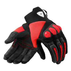 Rękawice REVIT SPEEDART AIR BLACK/NEON RED czarny czerwony fluo GRATISY