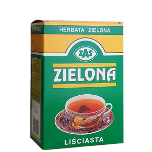 Zas Zielona herbata liściasta 80g