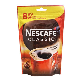 Nescafe Classic 75g torebka rozpuszczalna