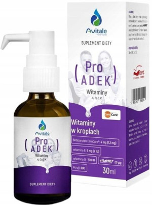 ALINESS Avitale Witamina ProADEK w kroplach 30ml