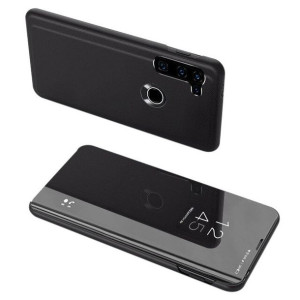 Clear View Case futerał etui z klapką Motorola Moto G8 Power czarny