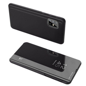 Clear View Case futerał etui z klapką Samsung Galaxy M31s czarny
