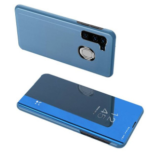 Clear View Case futerał etui z klapką Samsung Galaxy A11 / M11 niebieski