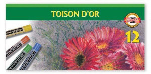 Koh I Noor Kredki pastelowe 12 sztuk PROFESJONALNE