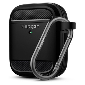Spigen Rugged Armor Apple Airpods Matte Black