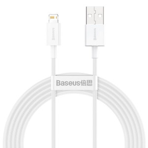 Baseus Superior kabel USB - Lightning 2,4A 2 m Biały (CALYS-C02)