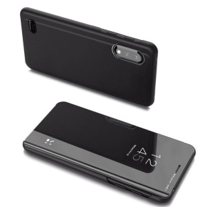 Clear View Case futerał etui z klapką LG K22 czarny