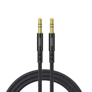 Joyroom kabel audio stereo AUX 3,5 mm mini jack 1,5 m czarny (SY-15A1)