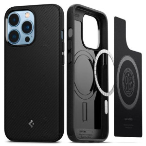 Spigen Mag Armor Magsafe Iphone 13 Pro Matte Black