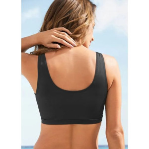 Bonprix Czarny Biustonosz Bikini Bustier 42 943277