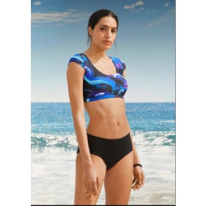 Bonprix Top Plażowy Ze Wzorem 36-38 937938