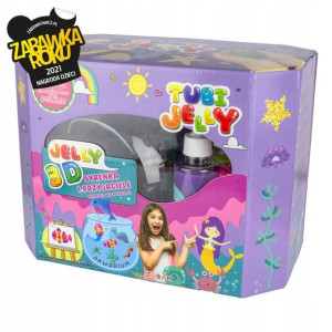 Tubi Jelly 8 Kolorów + Duże Akwarium – Syrenka