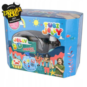 Tubi Jelly 8 Kolorów + Duże Akwarium – Piraci