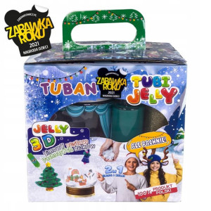 Zestaw Tubi Jelly 6 Kolorów + Małe Akwarium – Zima
