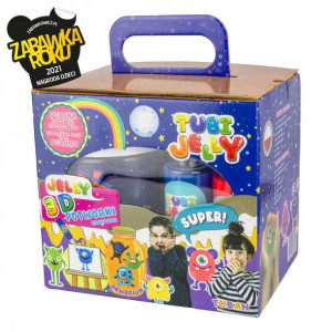 Tubi Jelly 6 Kolorów + Małe Akwarium – POTWORKI