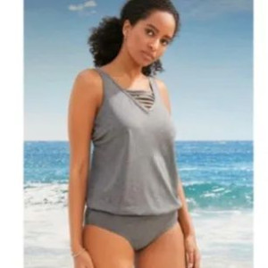 Bonprix 2 Cz Tankini Ze Strapsami 52 911226