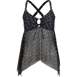 Top Od Tankini W Groszki 44 925556