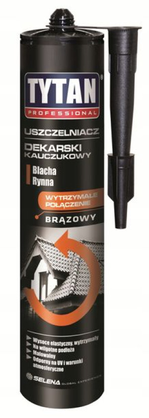 Tytan Uszczelniacz Dekarski Brąz 310ml