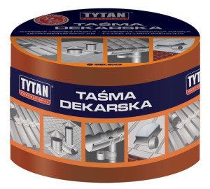 Tytan Taśma Dekarska Jasna Cegła 10cmx10m