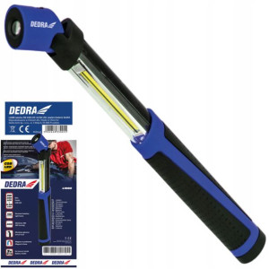 Latarka 2w Cob Led+0.5w Z Bateriami L1008 Dedra