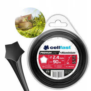 Cellfast 35-057 Żyłka Premium Gwiazdka 2,4mm 90m