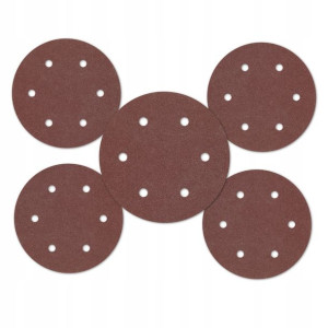 Tarczki Ścierne Dedra 7749c1 225mm, Gr.80, 5szt.