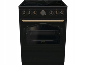 Kuchnia Gorenje GECS6B70CLB Termoobieg Grill RETRO