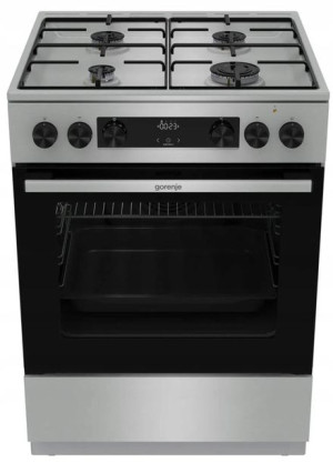 Kuchnia gaz-elek Gorenje GKS6C70XJ 60cm Termoobieg