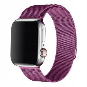 Bransoleta ze stali do Apple Watch 38/40/41 Fiolet